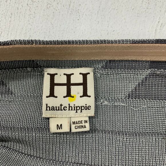 Haute Hippie Aztec Ini Bandage Mini Skirt Women's Size M Soft Stretch Geometric - Picture 6 of 10